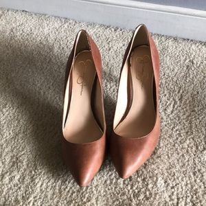Jessica Simpson Brown Heels